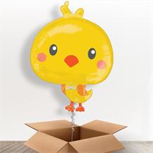 Easter Chick Giant Balloon in a Box Gift