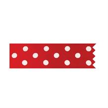 Red Polka Dots Cake Ribbon | Decoration