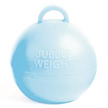 Baby Blue Bubble Balloon Weight 35g Table Centrepiece | Decoration (Bulk)