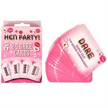 Hen Party Night Dare Card Game