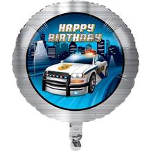 Police Party Foil | Helium Party Balloon