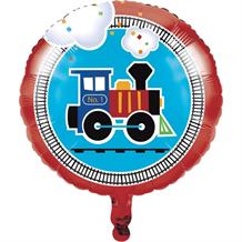 All Aboard | Train Party Foil | Helium Party Balloon