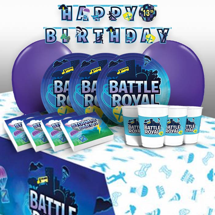 Battle Royal Birthday Party Pack (Premium) | Party Save Smile