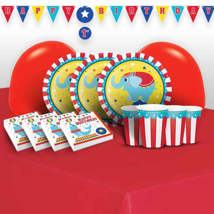 Circus Birthday Party Pack (Premium) | Party Save Smile