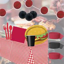 BBQ Garden Party Tableware and Decorations Pack