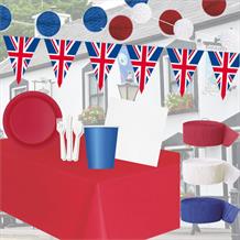 Great British Garden Party Tableware and Decorations Pack