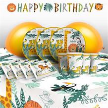 Get Wild Safari Party Pack with Decorations