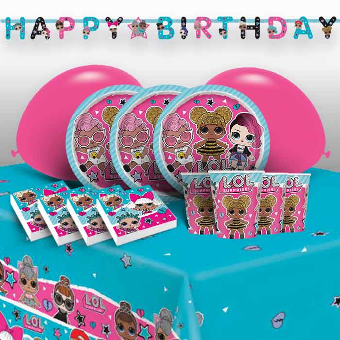 Lol Surprise Birthday Party Pack (Premium) | Party Save Smile