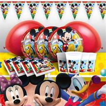 Mickey Mouse Playful 8 to 48 Guest Premium Party Pack - Tableware | Balloons | Decoration