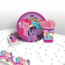 My Little Pony 8 to 48 Guest Starter Party Pack - Tablecover | Cups | Plates | Napkins