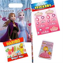 Disney Frozen 2 Ready Filled Party Favour Loot Bag with Sweets, Stickers + 2 Favours