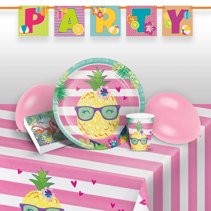 Pineapple & Friends Summer Party Pack (Premium) | Party Save Smile