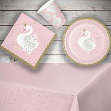 Stylish Swan Birthday Party Pack (Starter) | Party Save Smile