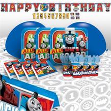 Thomas & Friends 2017 8 to 48 Guest Premium Party Pack - Tableware | Balloons | Decoration