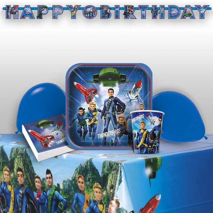 Thunderbirds Party  Supplies  Balloons Decorations  Packs 