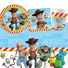 Toy Story 4 8 to 48 Guest Starter Party Pack - Tablecover | Cups | Plates | Napkins