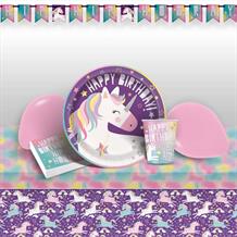 Rainbow Unicorn Birthday Party Pack (Premium) | Party Save Smile