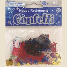 Happy Retirement Party Table Confetti | Decoration