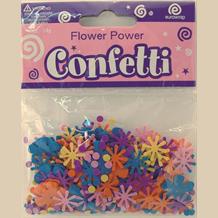 Flower Power Party Table Confetti | Decoration