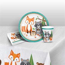 Woodland Animal Birthday Party Pack (Starter) | Party Save Smile