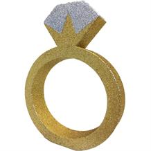 Engagement Ring Party Glitter Table Centrepiece Decoration