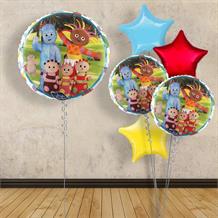 Inflated with Helium In the Night Garden 18" Foil Balloon-Collect from Store Only