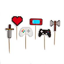 Gaming | Game On Cupcake Pick Toppers