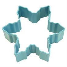 Small Blue Snowflake Shaped Cookie Cutter