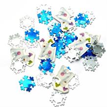 Snowman and Snowdog Party Table Confetti | Decoration