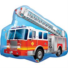 Red Fire Truck | Engine Shaped 36" Foil | Helium Balloon