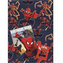 Ultimate Spiderman Card, Giftwrap & Tag Set