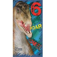 Dinosaur | Natural History Museum 6th Birthday Greeting Card