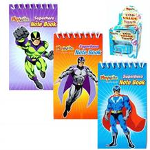 Superhero Mini Notepad Party Bag Favours