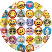 Emoji | Monkey | Devil | Heart | Smiley Face 23cm Party Plates