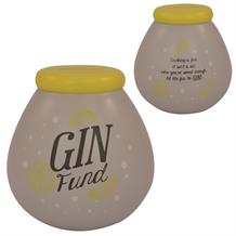 Gin Fund | Lemons Pot of Dreams | Money Box | Bank