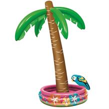 Inflatable Palm Tree Hawaiian Party Drinks Cooler