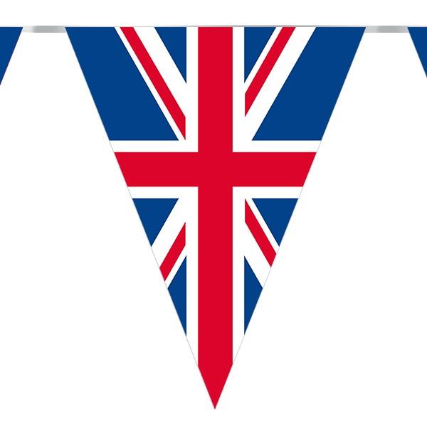 3PCS HUGE 100FT Union Jack GB Flags Party Bunting Decoration Party UK 