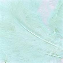 Baby Blue Eleganza Decorative Craft Marabout Feathers 8g