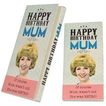 Happy Birthday Mum | Retro Belgian Chocolate Gift Bar