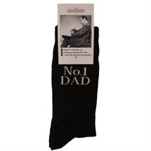 No 1 Dad Novelty | Joke Socks | Gift