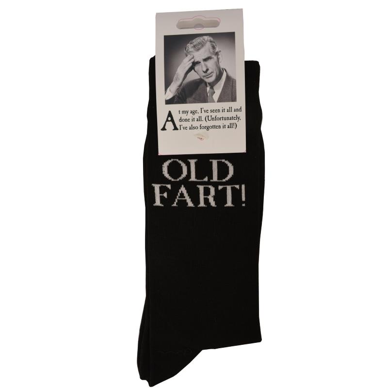 Old Fart Novelty | Joke Socks | Gift