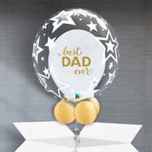 Best Dad Personalised Balloons in a Box | Party Save Smile