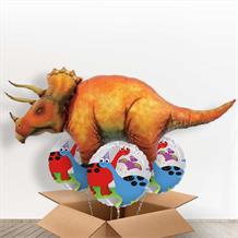 Triceratops | Dinosaur Giant Shaped Balloon in a Box Gift