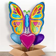 Butterfly Giant Shaped Balloon in a Box Gift