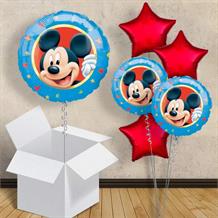 Mickey Mouse Blue 18" Balloon in a Box