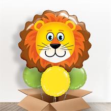 Lion Head Giant Shaped Balloon in a Box Gift