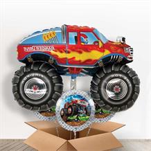 Monster Truck Giant Balloon in a Box Gift