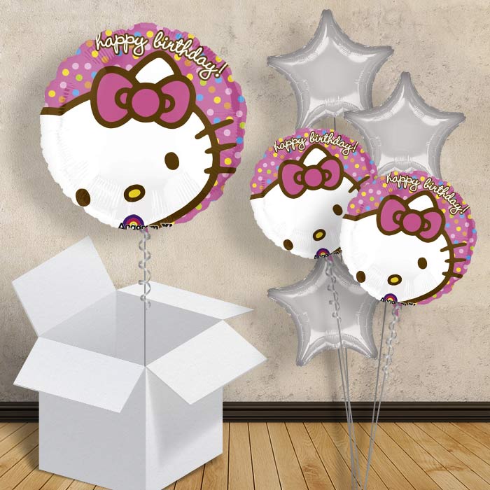 Hello Kitty Happy Birthday 18 Balloon In A Box Buy Online