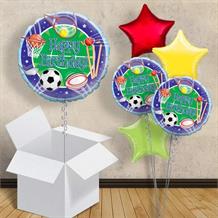 Sports Happy Birthday 18" Balloon in a Box