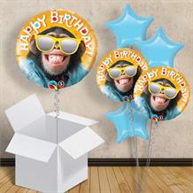 Cool Monkey Happy Birthday 18" Balloon in a Box